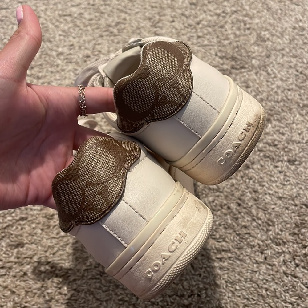 Coach Leather Sneakers - Picture 4 of 5